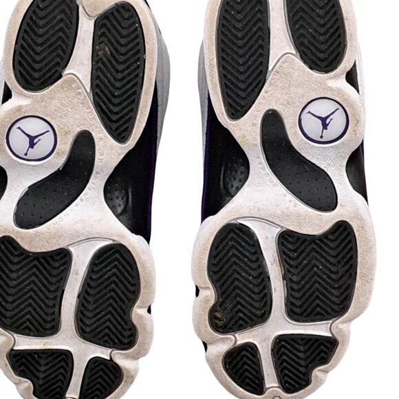 Nike Air Jordan Pro Strong (PS) Shoes Kid’s SZ 3Y  White Black Purple DC7909-150 - Picture 7 of 8